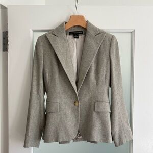 Ralph Lauren Women's Cashmere Gray Blazer